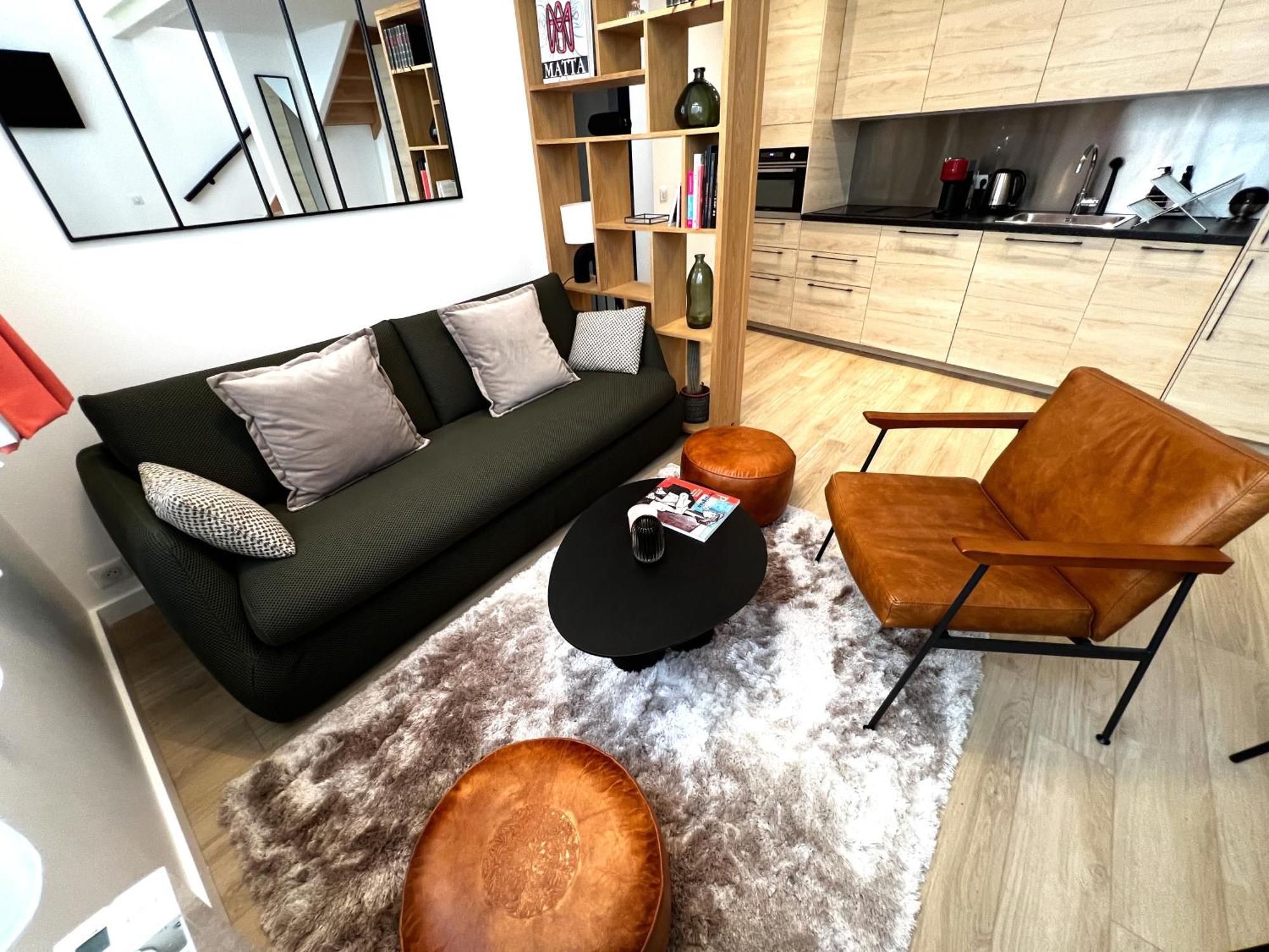 パリApollinaire - Luxury Loft - Heart Of Montparnasseアパートメント エクステリア 写真